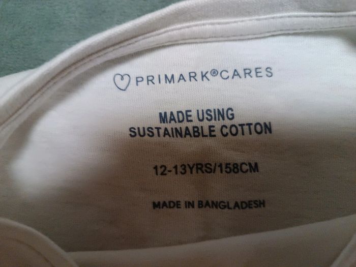 T-shirt longues manches Primark 12/13 ans - photo numéro 3