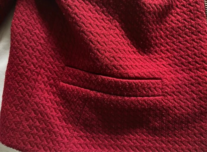 Veste rouge camaïeu - photo numéro 5