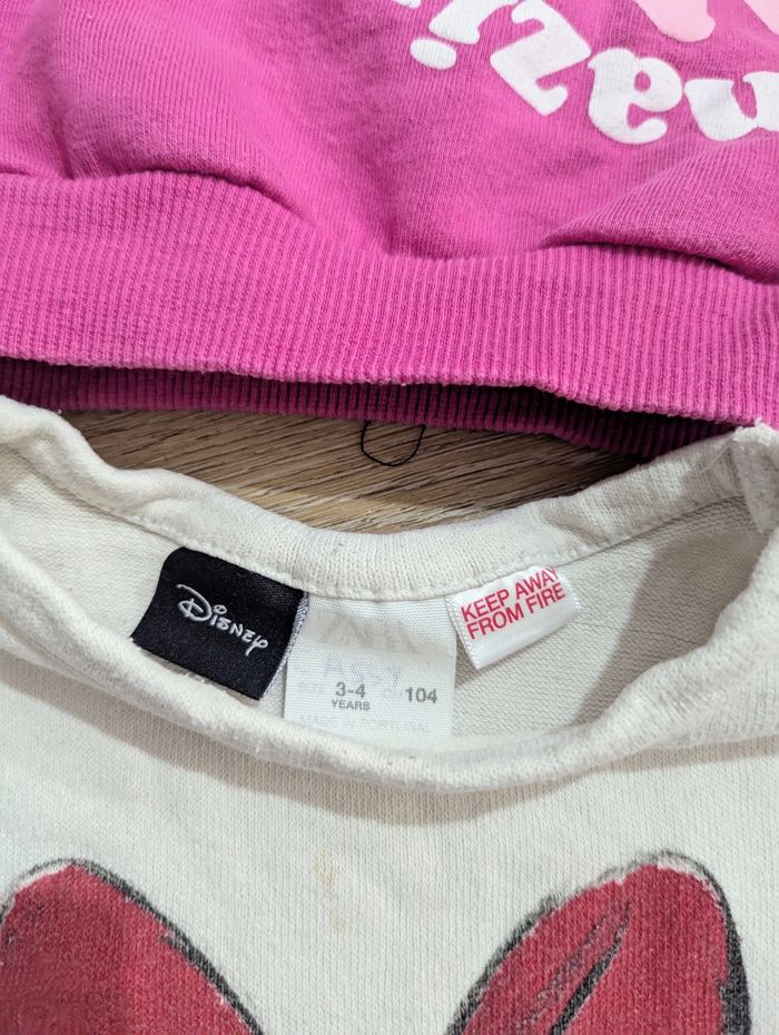 Lot 2 sweats 3 ans Zara - photo numéro 7