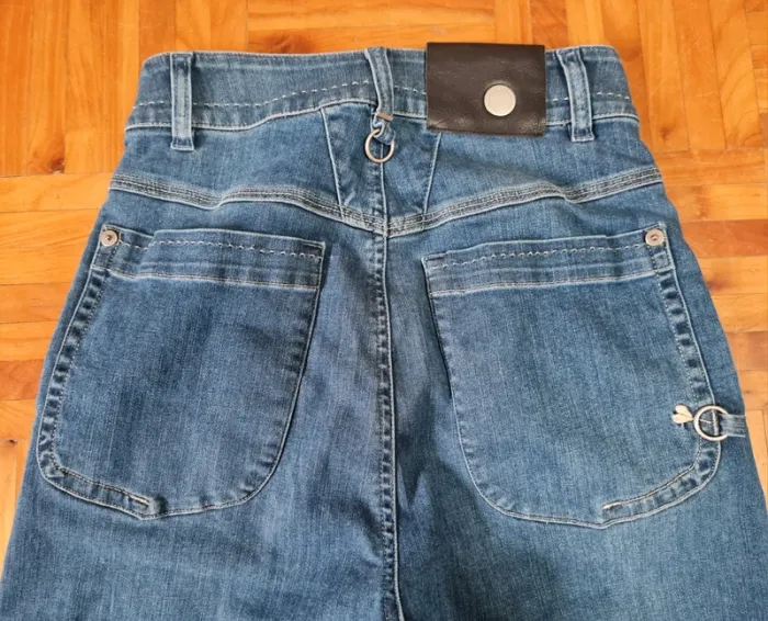 Jeans femme taille haute High T34 FR - photo numéro 8