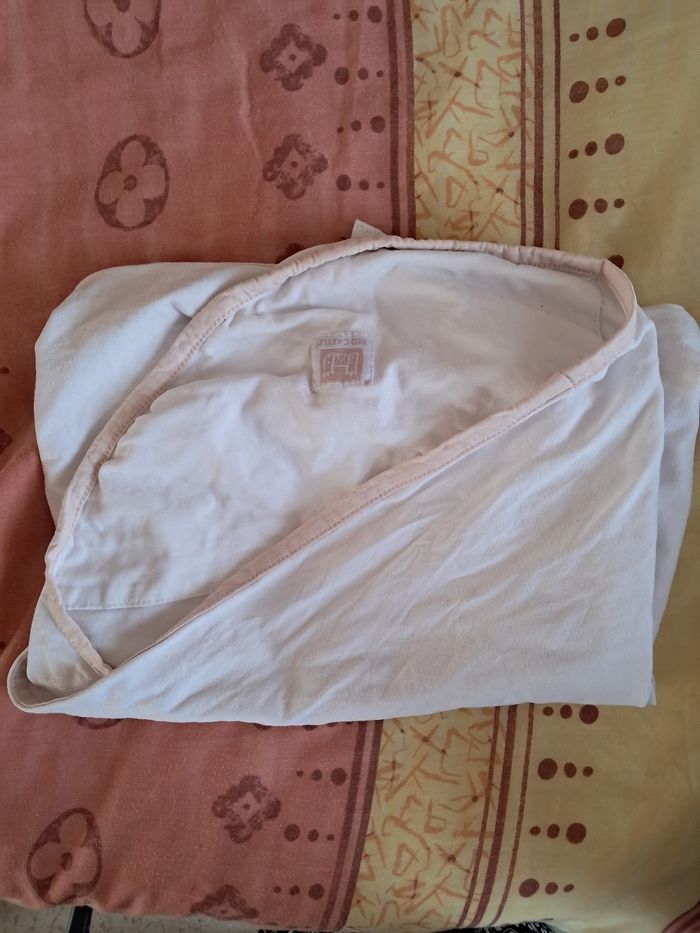 Lot de 2 couvertures d emmaillotage fille - photo numéro 2