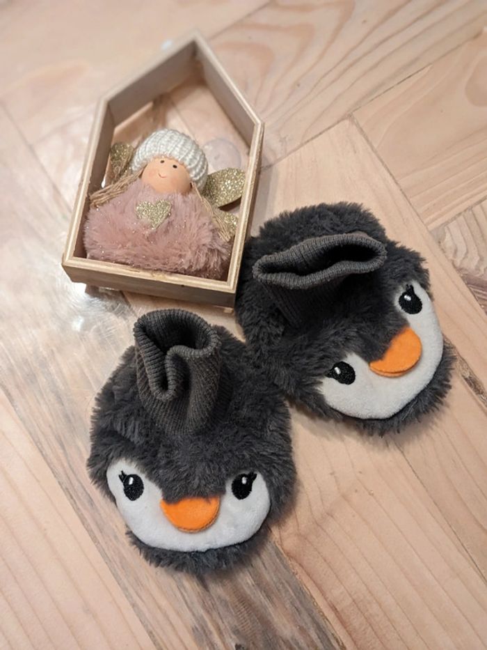 Chausson pingouin