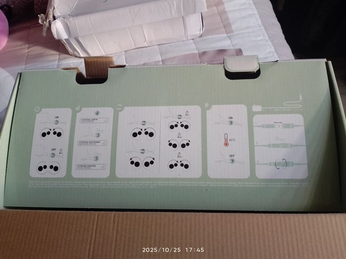 Ceinture de massage chauffante - photo numéro 4