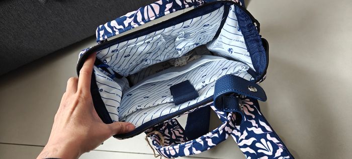 Sac à dos S Cabaïa marine rose - photo numéro 4