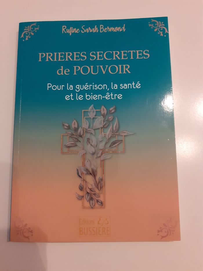Livre " Prières secrètes de pouvoir pour la guérison, la santé et le bien-être "