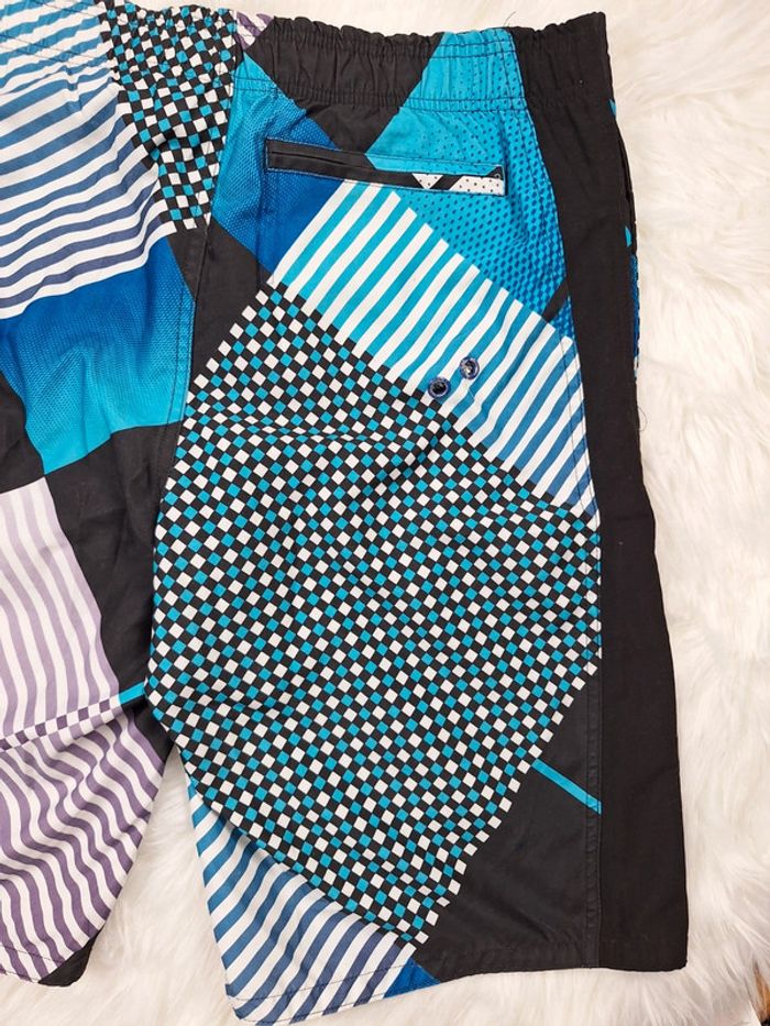 short de bain imprimé/brodé firefly - homme taille S - multicolore (517) - photo numéro 10