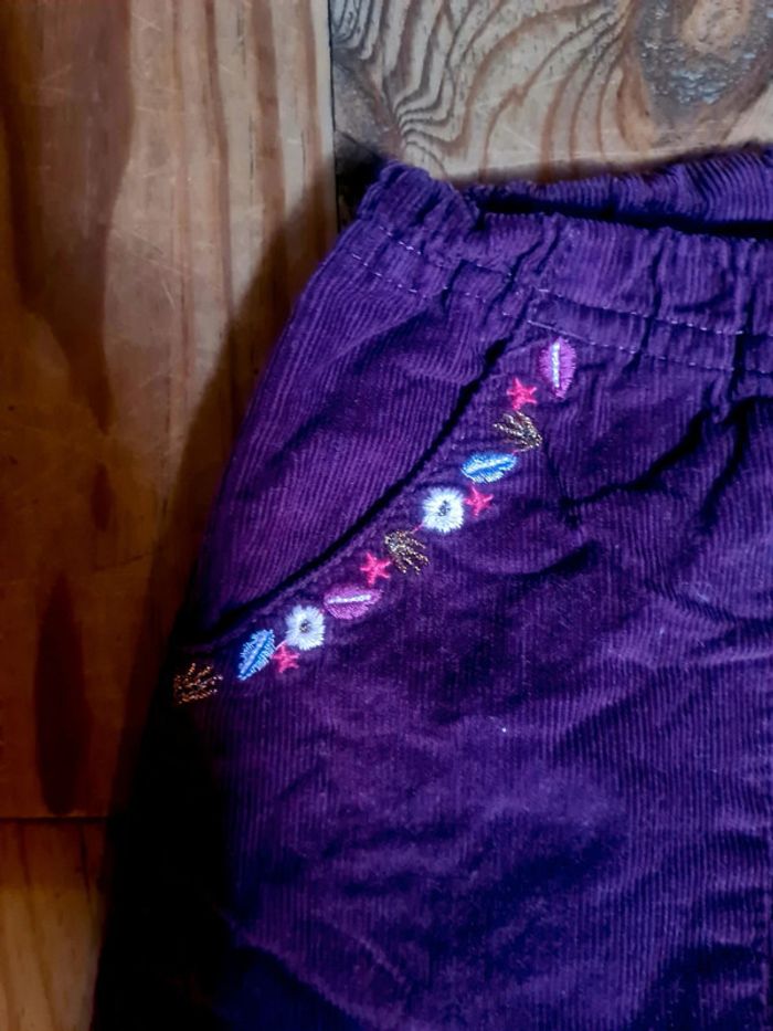 Lot de 2 pantalons pour bebe fille - photo numéro 4