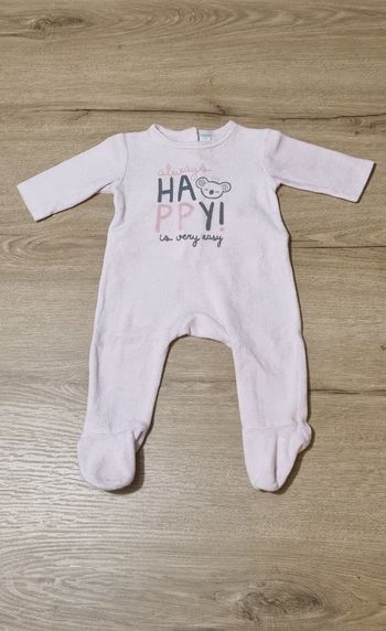 Pyjama velours 1 mois 🐨