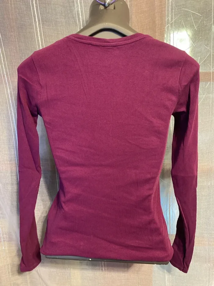 Haut violet femme taille M - photo numéro 2