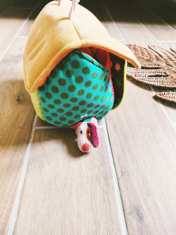 🐮Jeu d'éveil Ferme à transporter avec animaux en peluche/tissu marque Lilliputiens - photo numéro 6