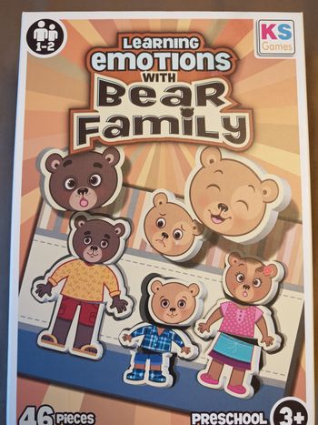 Apprend les émotions avec la famille ours 