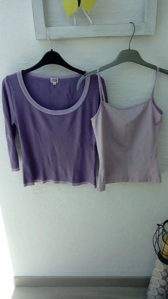 Pull et son débardeur