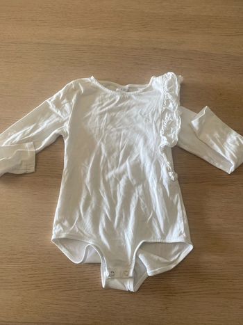 Bodie blanc Zara 9 ans