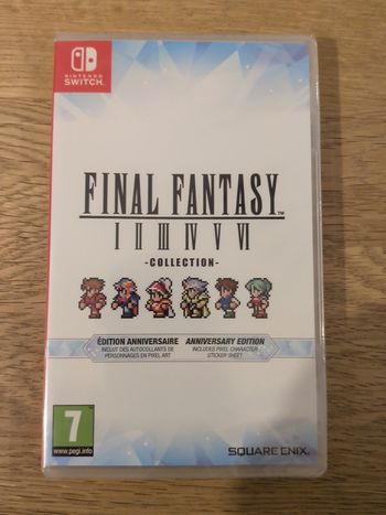 Final fantasy I à VI collection anniversaire switch neuf sous blister