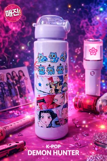 Gourde K-pop demon hunter, neuve, jamais servie 