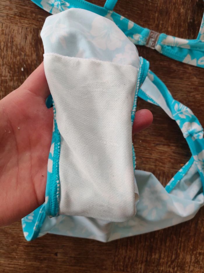 Maillot de bain deux pièces vintage taille 44 - photo numéro 8