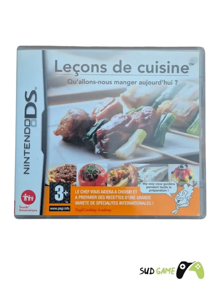 Jeu DS " Leçons de cuisine "