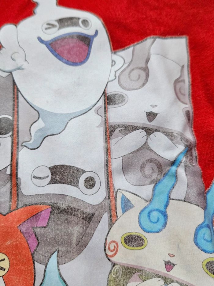 T.shirt rouge Yo-Kai Watch 6 ans - photo numéro 3