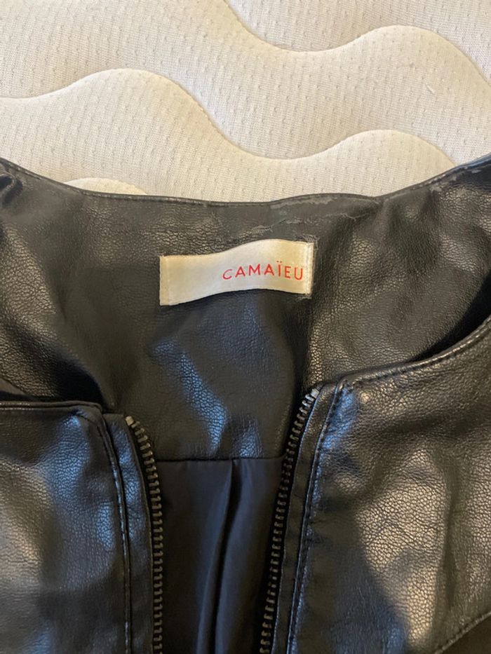 Veste en similicuir - photo numéro 2
