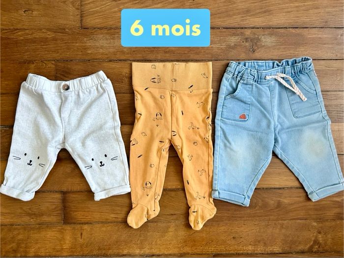 Lot 27 vêtements 6 mois mixte/garçon mi saison - photo numéro 3