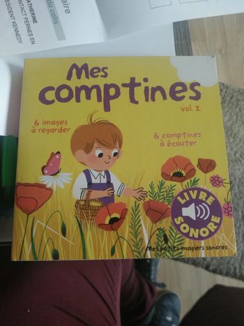 Livre comptines  sans son