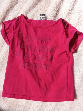 Tshirt Rose - Let's twist again