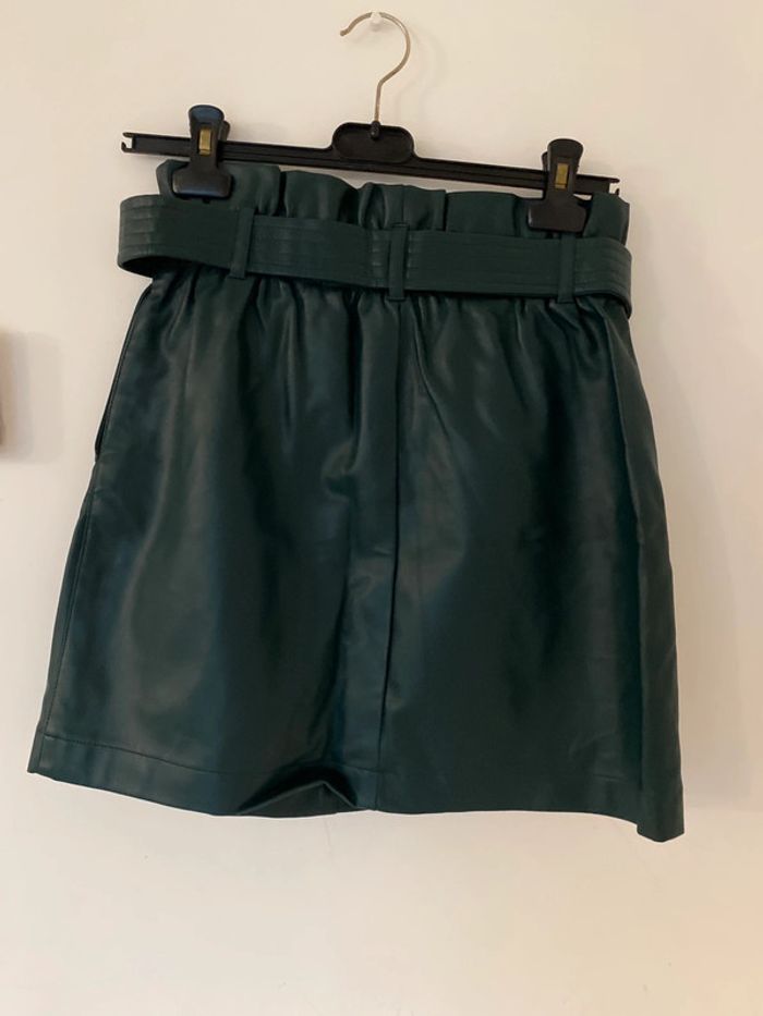 Jupe similicuir zara - photo numéro 3