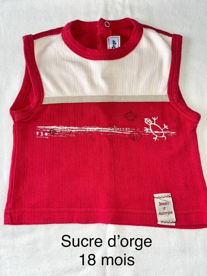 T-shirt sucre d’orge 18 mois