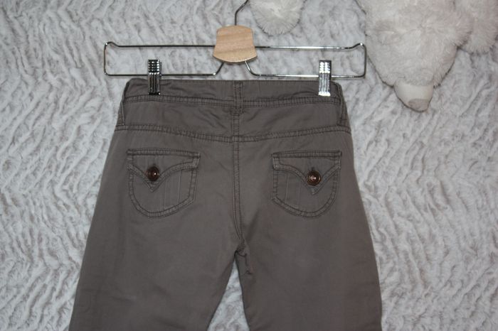 Pantacourt gris taupe MEXX 10 ans - photo numéro 7