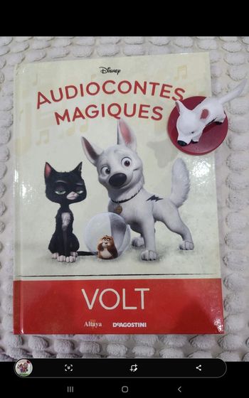 49ēme audioconte magique collection altaya deagostini livre et figurine disney audio conte