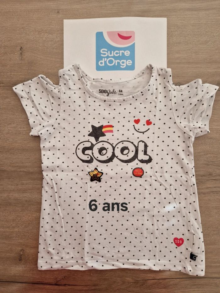 T-shirt 6 ans sucre d'orge
