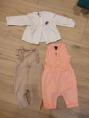 Lot combinaisons 3 mois