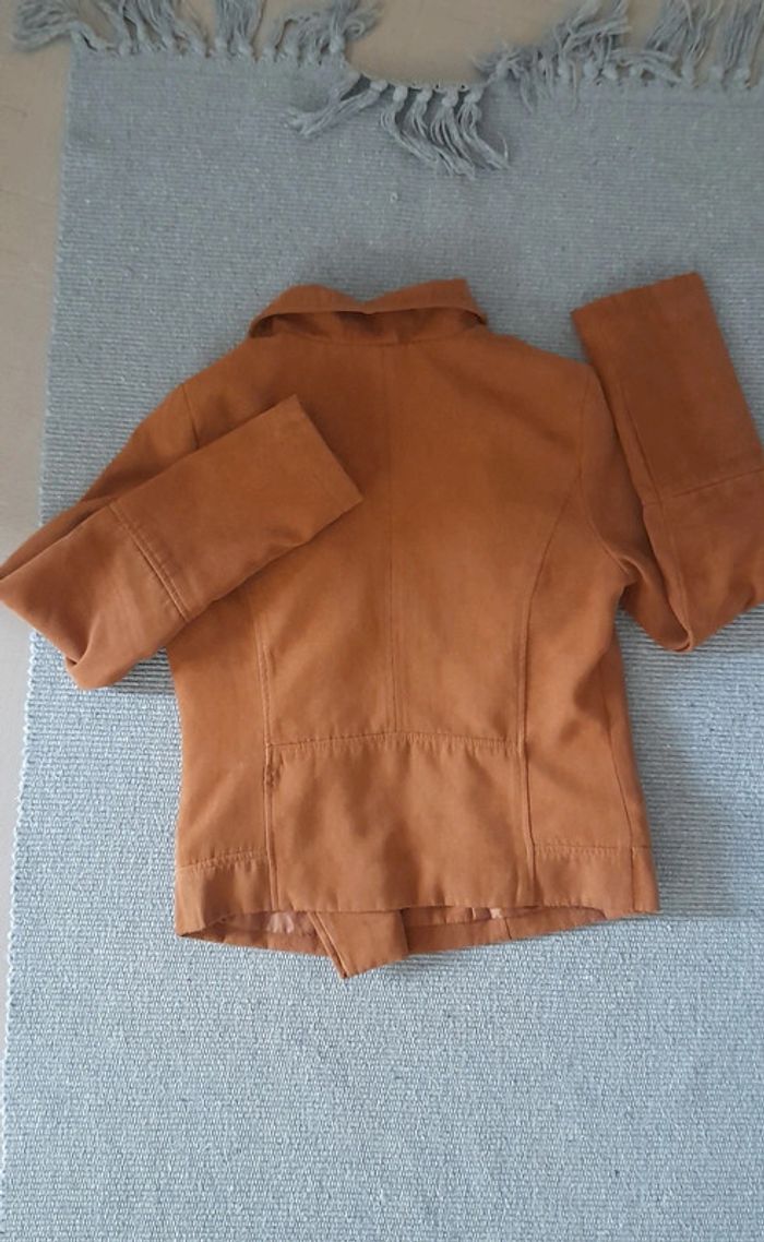 Veste blazer en suédine - photo numéro 6