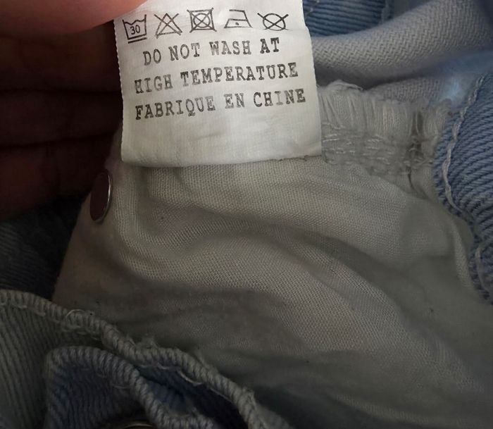 Project X Paris Jean Coton Bleu Nuages Très bon état S - photo numéro 8