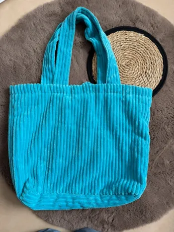Grand sac bleu 🌸