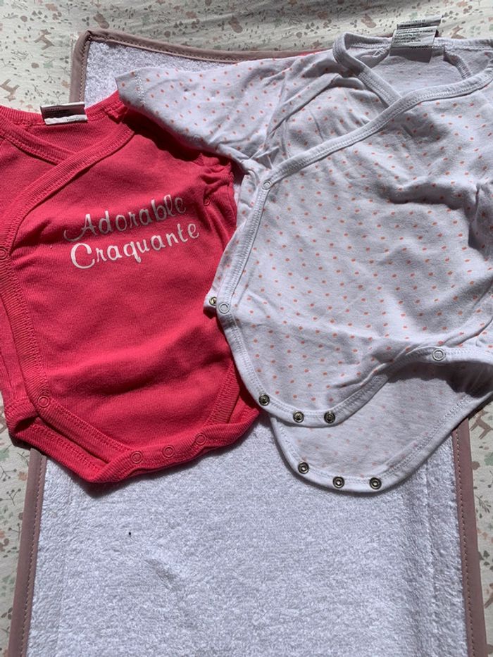 Lot de 2 bodies Mots d’enfant