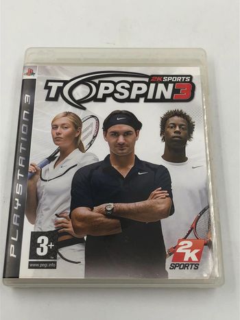 Jeu vidéo Top Spin 3 sur console Sony PlayStation 3