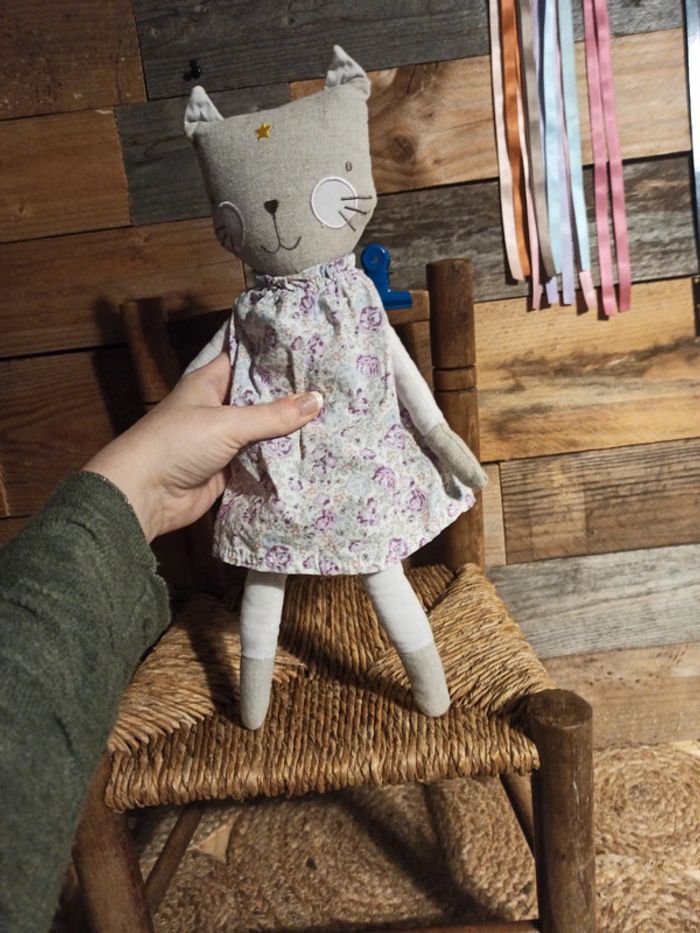 Peluche chat atmosphera for kids tbe - photo numéro 5
