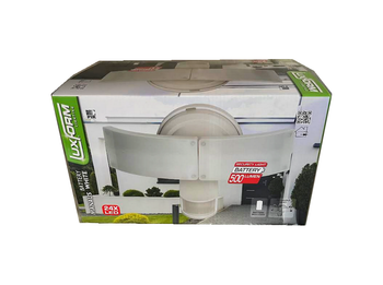 Lampe, Applique murale extérieure Luxform avec détecteur de mouvement, avec 2 panneaux d'éclairage r