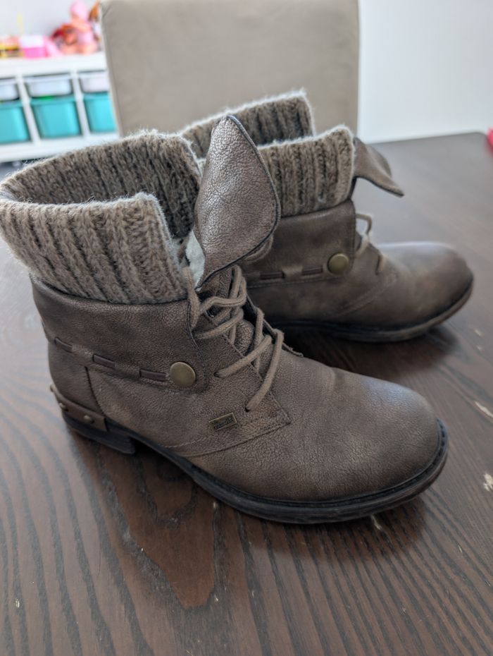 Bottines fourrées Rieker