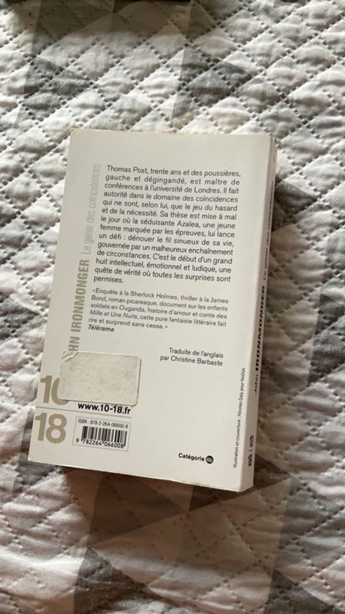 # le génie des coïncidences John Ironmonger. ) - photo numéro 3