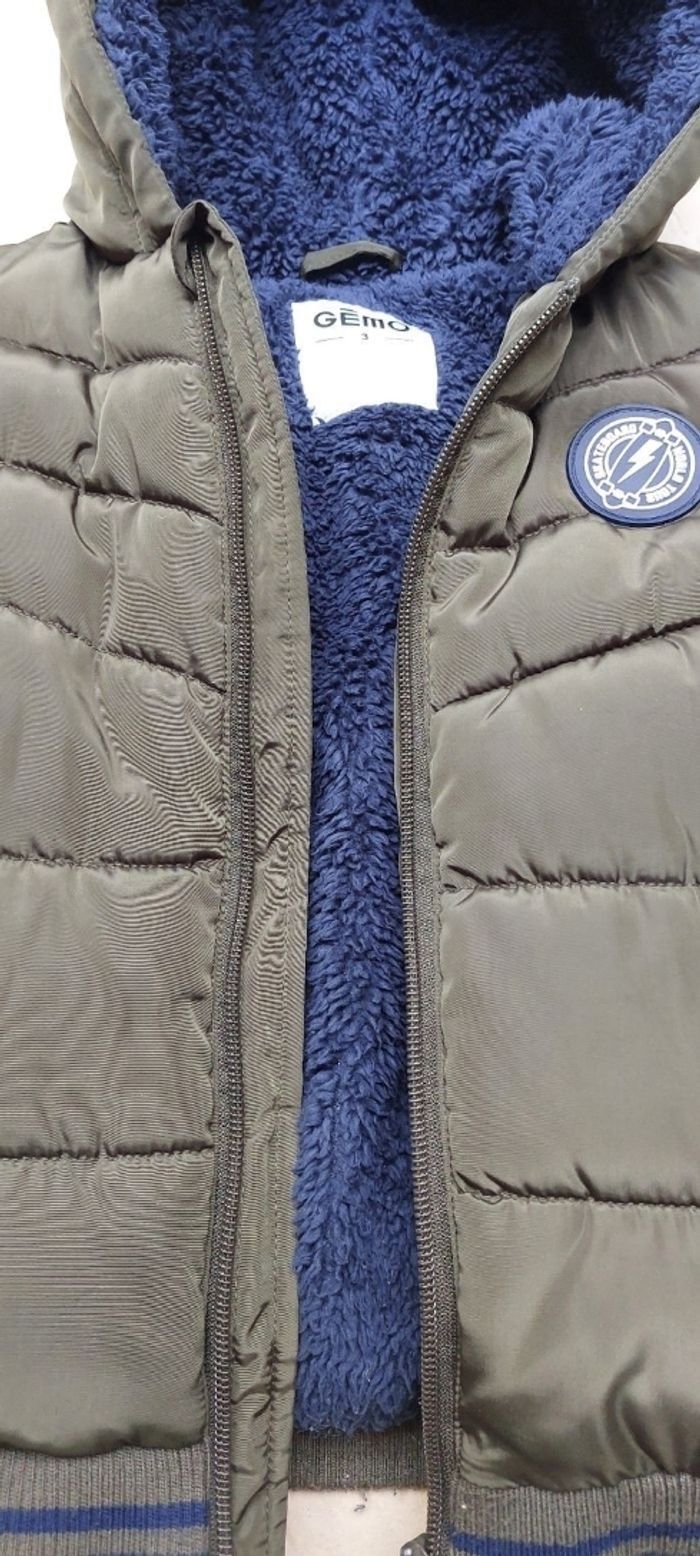 Blouson manteau ski chaud gemo 3 ans - photo numéro 4