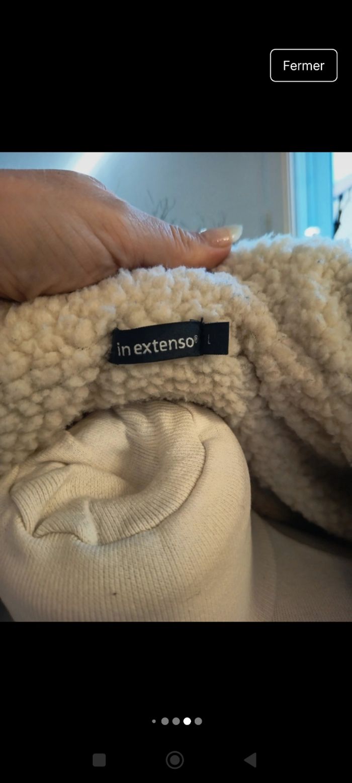 Parka grise et noire avec capuche - photo numéro 5