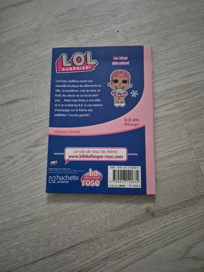 Livre lol surprise un hiver étincelant - photo numéro 2