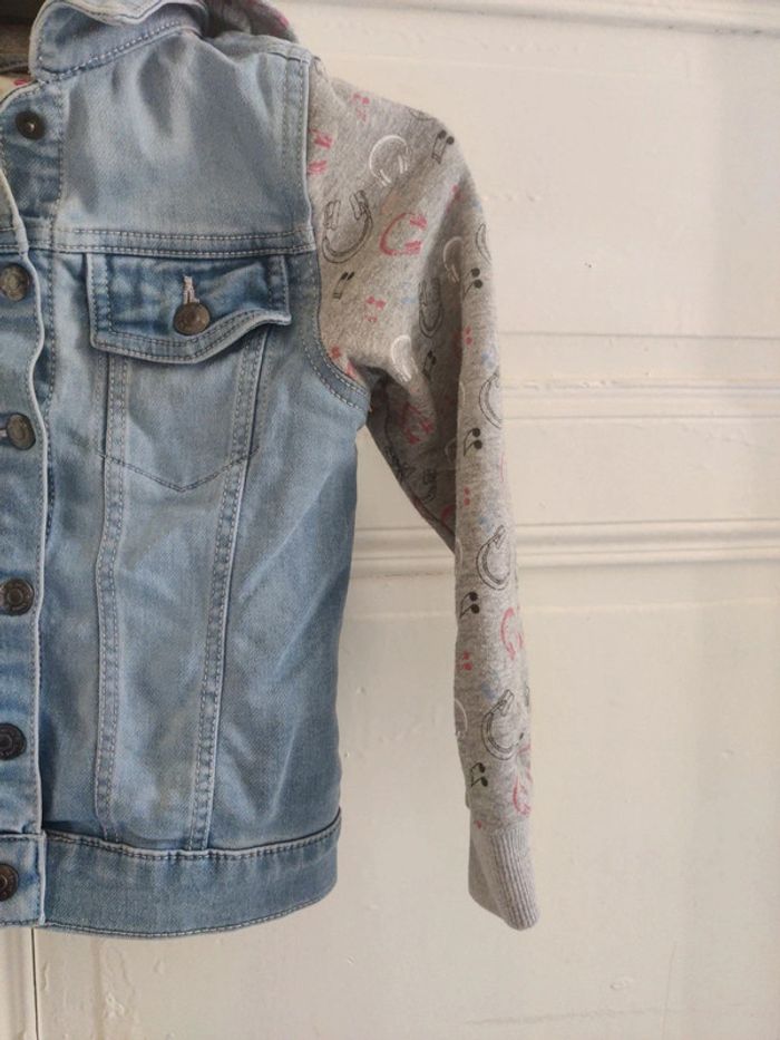 Veste jean sweat pepperts 6-7 ans - photo numéro 5