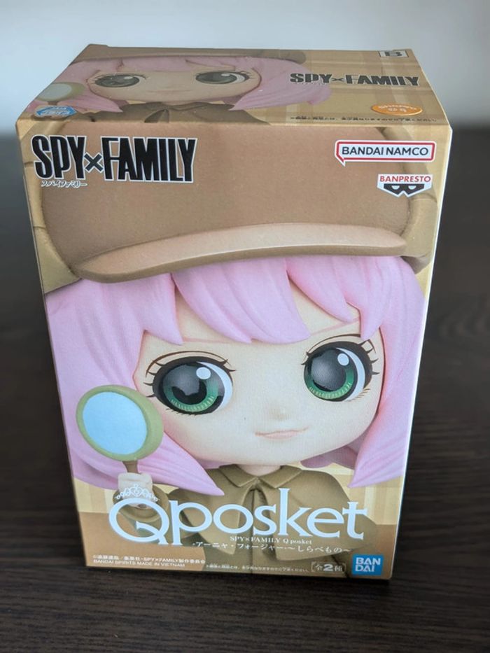 Figurine QPosket Spy X Family - Anya - Banpresto