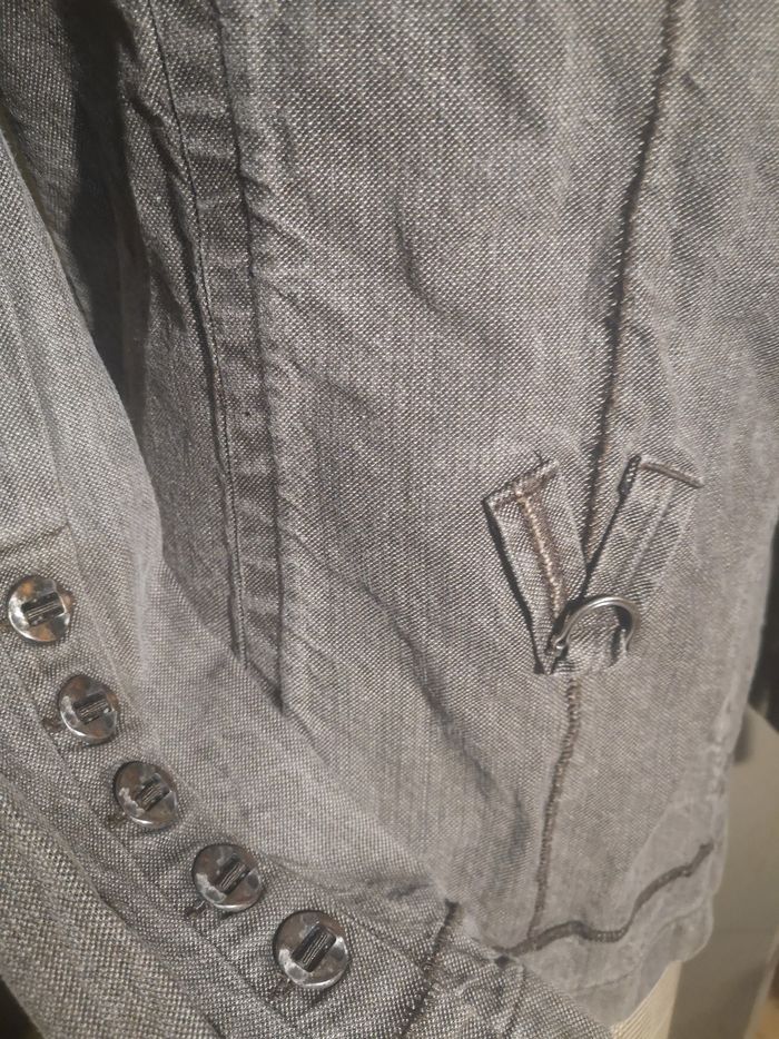 Veste femme grise - photo numéro 6