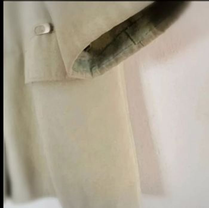 Veste Taille 42 - 44  vintage vert  pâle - photo numéro 4
