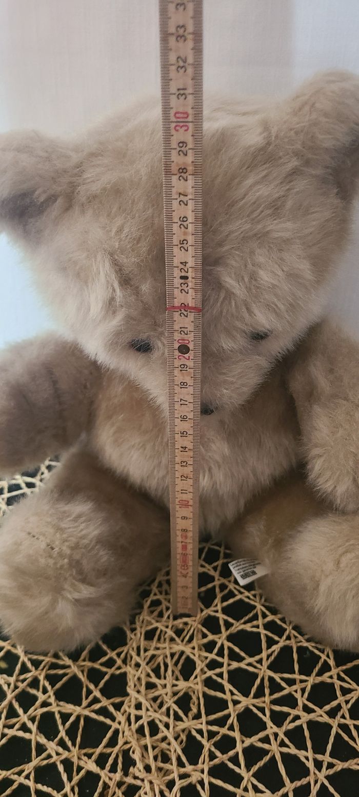 peluche ours vintage eluz collection ou décoration - photo numéro 6