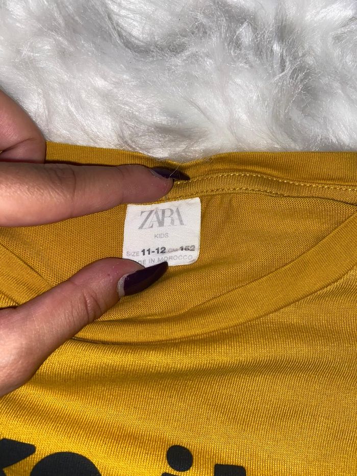 Haut message Zara - photo numéro 3